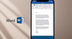 Microsoft Word screen shot
