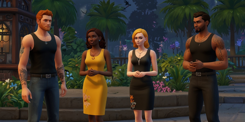 Excitement Grows for Sims 4's Life and Death Expansion Featuring the Grim Reaper