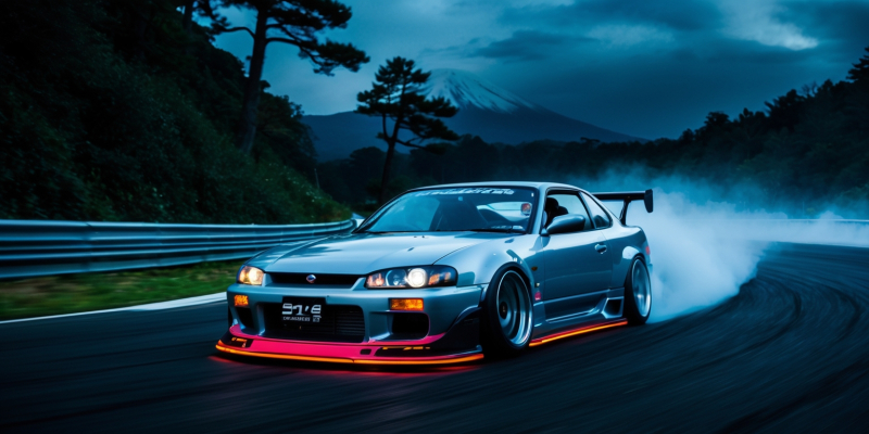 Experience the Thrill of Japanese Drift Across Iconic Mountain Routes