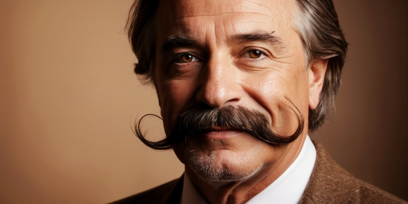 Defining Identity: The Actor’s Signature Mustache and Beard