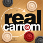 Real Carrom logo