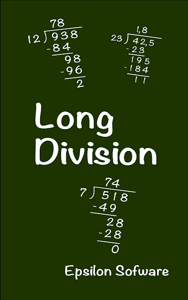 Get Math: Long Division for Mobile - 120search