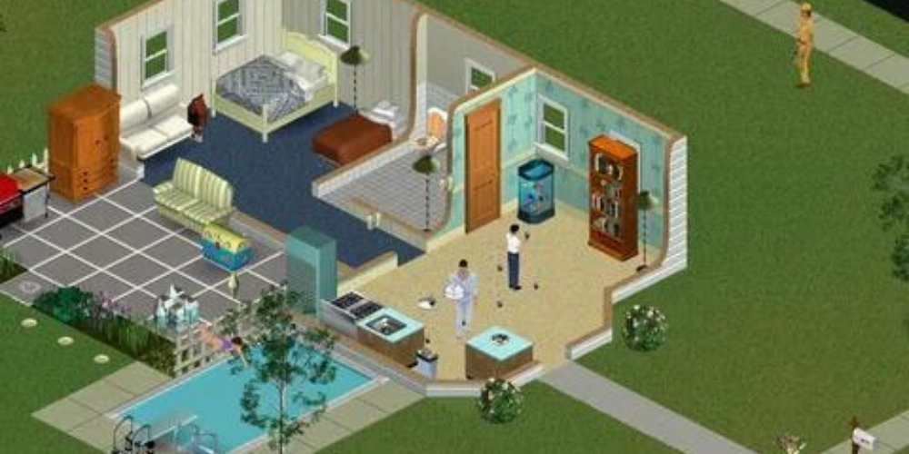Sims 2000 gameplay